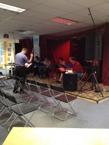 Photo of First rehearsal at Artomatic 2012 i Crystal City, Arlington, Virginian