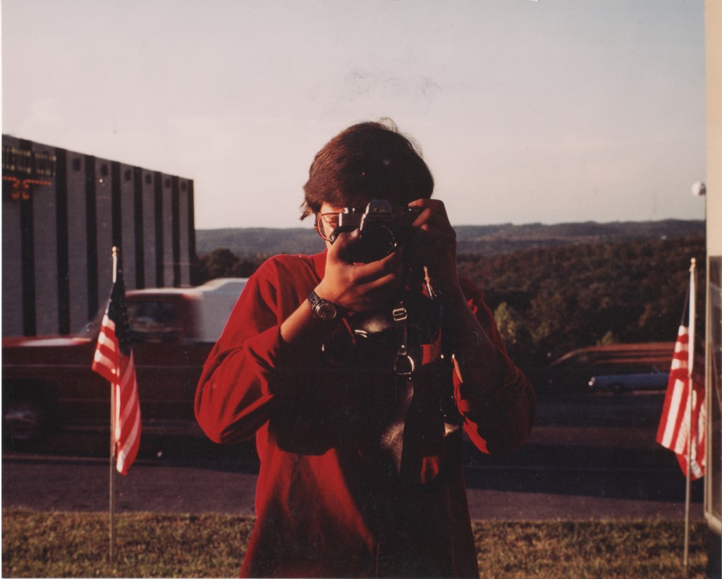 Self-portait photo of Stephan Alexander Parker in 1981 in Branson, Missouri